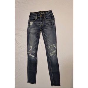 American Eagle mid-rise jeggings